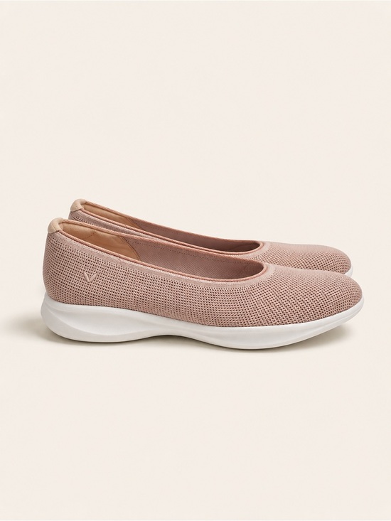 Vivaia Shoes - VIVAIA Isabell Walker Pro Knit Ballet Flats Walking Shoes Womens 42 Blush Pink